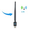 W87B USB Network Card Wireless WIFI Adapter Compatible with Bluetooth