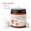 Whipped Tallow Honey Balm for Face & Skin, Beef Tallow