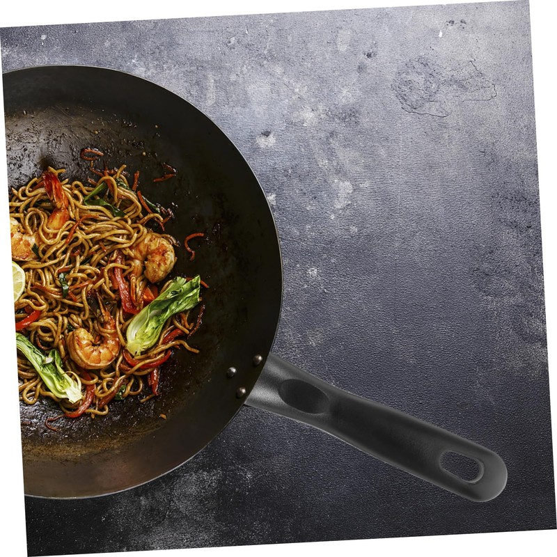 Alipis Chef Cookware Pot Handle Replacement Long Heat Anti-Slip Saucepan