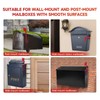 Ozland Professional Multi-Directional Mailbox Flag, Galvanized Steel Mailbox Replacement Flag