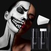 Pintura Facial de Halloween en Barra, Maquillaje Halloween de Cara