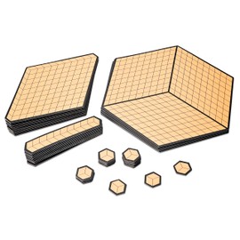 Betzold - Coloured base set of ten - decimal system ten system magnetic