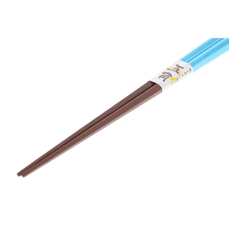 Ishida Chopsticks Made in Japan, Pentagonal Frappe, Wooden (Natural Wood),