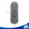 MR.SIGA Lint Free Microfiber Duster Refills, Washable Duster for Household