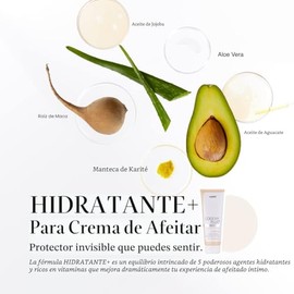 IntiMD Coochy Plus - Kit completo de afeitado íntimo, fórmula antioxidante que evita quemaduras de afeitar, picazón y pelos encarnados, crema de afeit