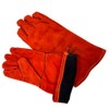 2 X 1 x Welding Gloves Long Leather Gaunlets Heat