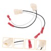 Zerodeko 1Pair Speaker Wire Harness Adapter Plug Car Accessory for