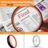 Fousenuk Magnifying Glass Large 100 mm, Reading Magnifying Glass, High