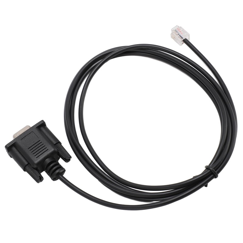 VBESTLIFE DB9 RS232 to RJ11 6P4C Console Cable, 6FT, Plug