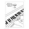 Funny Humorous 'David Shrigley Play Us Something Awful' Novelty Postcard
