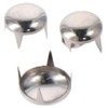 YYlingx 120Pcs 6/8/10/12mm Mixed Silver Claw Nailhead Round Dome Studs