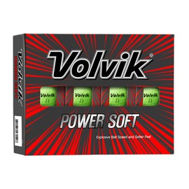 Volvik Power Soft Golf Ball Pack - Green