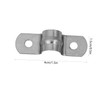 Operitacx 40Pcs U Shaped Stainless Steel Hose Clamps Durable Plumbing