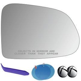 EAP Passenger Side Mirror Glass Compatible with Hyundai Santa Fe 2019-2023, Heated 87621S2050 87621S2070 87621S2010 87621S2020 87621S2030 HY1325133 HY1325134 HY1325135