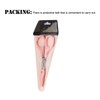 4 Inches Curved Sharp Blade Craft Scissors For Eyebrow Eyelash