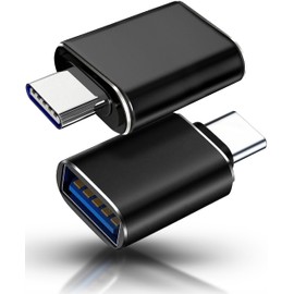 USB C Adapter (2 Pack) USB C to USB Adapter High-Speed Data Transfer USB-C Male to USB 3.0 Female Adapter Compatible with MacBook Pro after 2016 MacBook Air after 2018 Dell XPS and More Type C