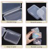 Mini Joyero Transparente, 24 Contenedores Pequeños de Plástico Transparente Con