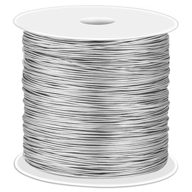 Cridoz 24 Gauge Stainless Steel Wire for Jewelry Making, Bailing and Craft