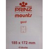 PRINZ STAMP MOUNTS 185/172 ***WE HELP AND SUPPORT OUR VETERANS***
