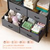 Raybee Clothes Rack with 4 Drawers and Shelves,Heavy Duty Clothing