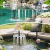 Solar Water Fountain for Bird Bath Upgrade Solar Panel Adjustable