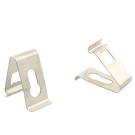 JCBIZ 30PCS Picture Photo Frame Metal Spring Turn Clip Hanger V-Shaped Buckle