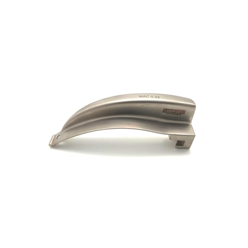Bottle Opener Laryngoscope MAC 0.33