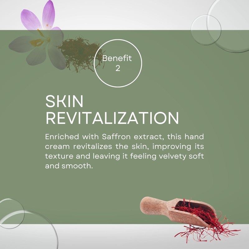 Bendida Skinbiotique Hand Cream with Saffron Extract + Glycerine Refreshing