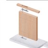 Door Pivot Hinge, Tiberham 2Pcs 360 Degree Rotation Hidden Door