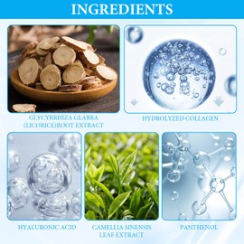 4 Pieces of Collagen Face Mask,Collagen Mask,Bio Collagen Face Mask,Multiple Active Ingredients,Deep Hydration,Improve Skin Condition,Suitable for All Skin Types