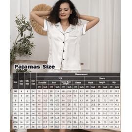 WJing Yi Jia - Conjunto de pijama de satén suave para mujer, XS-4XL, pijama de seda con botones, ropa de dormir floral, pijama para novia, conjunto de pijama para descansar, Azure-b, 3X-Large
