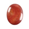 Red Jade Palm Stone, Red Jade Worry Stones, Natural Oval