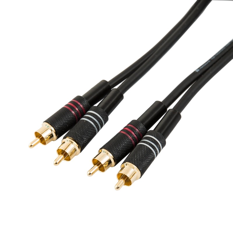 Twin Phono 2 x RCA to 2 x RCA Phono