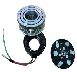 38810-RNA-A01 AC Compressor Clutch Assy for Civic 1.8L 2006 2007 2008 2009 2010 2011 Auto Air Compressor Clutch Oil Assembly Kit Pulley Bearing Coil Plate 38810RNAA02