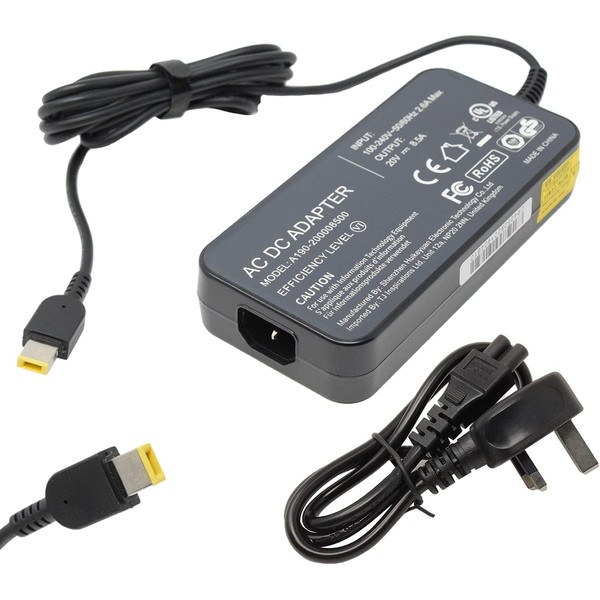 Laptop Charger 170W for Lenovo – Compatible with ThinkPad P51