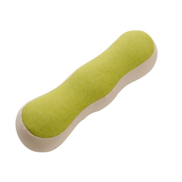 Cellutane A950a-643GRN/610BE Foot Pillow, Beads, Green, Made in Japan