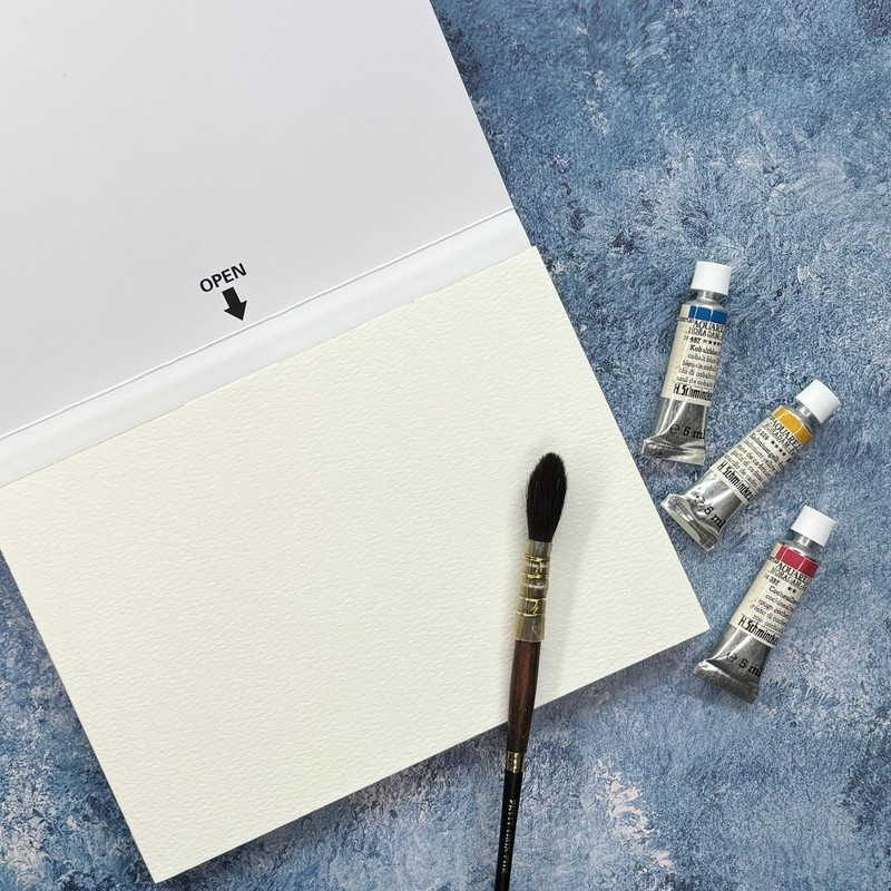 Leyton 16K Large Watercolour Pad 100% Cotton, 300gsm, Fine Grit,