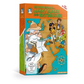 Es war einmal... Abenteurer & Entdecker - Teil 1-6/Paket [6 DVDs]
