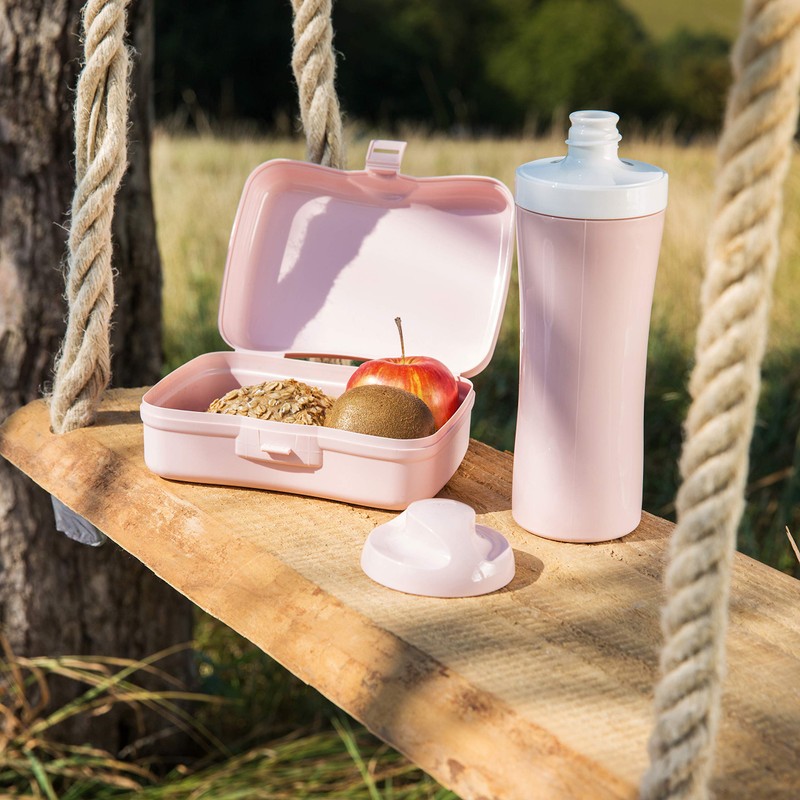 koziol lunch box Basic, thermoplastic, raspberry red, 12.2 x 16.8