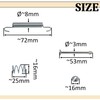 AERZETIX - C75262 - Accessory Kit, Parking Brake Shoes -