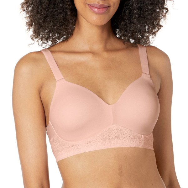 Playtex Secrets Wireless Bra, ComfortFlex Wirefree Bra with Full-Coverage, Wireless