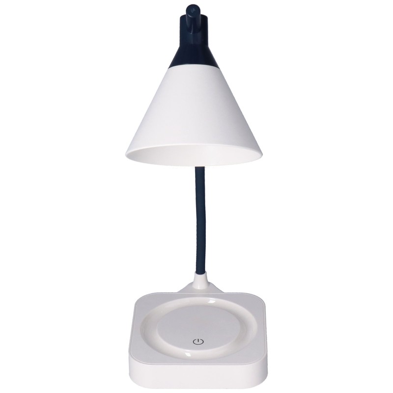 LED Table Light 3 Levels Dimming USB Charging Adjustable Gooseneck