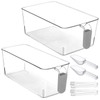 2 PCS Ice Bin with Scoop and Tong, Ice Bucket