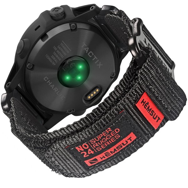 Compatible With Garmin Nylon Watch Band Sports Strap For fēnix/Forerunner/Vivoactive/Approach/MARQ/quatix/D2