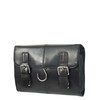 Mens Handmade Real Leather Hanging Toiletry Bag Travel Overnight Wash