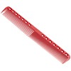 YS Park 339 Fine Cutting Comb - Red