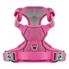 COMSLE Anti-Pull Dog Harness Small Medium Large Dog Pink S
