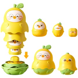 Zliger Russian Nesting Dolls, 5 Layers Russian Matryoshka Dolls, Matryoshka, Toy from 1 Year, Sensory Toy, for Children, Christmas and Birthday