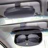 MOSISO Car Visor Sunglasses Case, Universal Automotive ABS Eyeglasses Holder