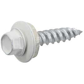 The Hillman GroupThe Hillman Group 35287 Self-Piercing Sheeters Screw White 10 x 1 40-Pack